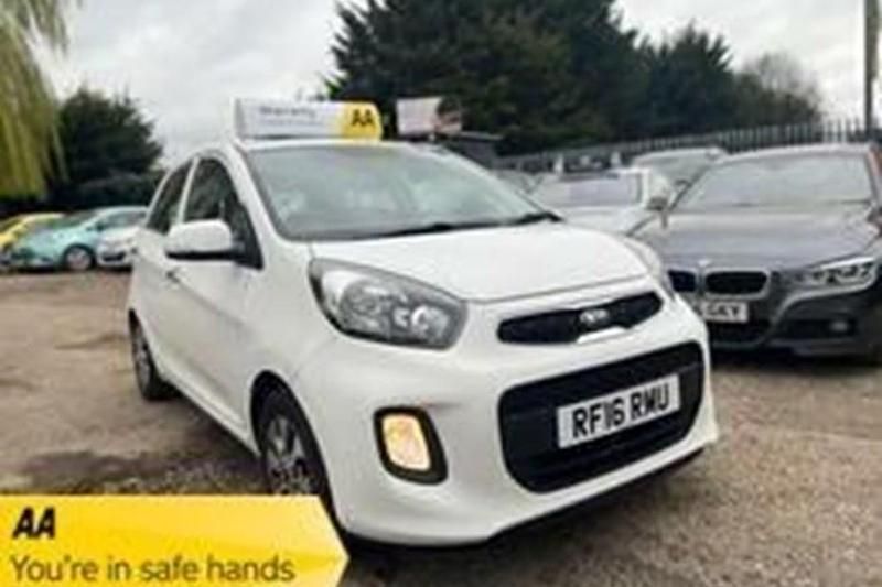 Used Kia Picanto 66 HP (48 kW) 2016 White Hatchback