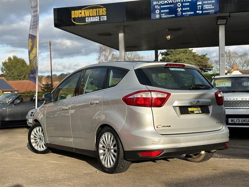 Usado Ford C-MAX Titanium 140 HP (102 kW) 2012 Prateado Monovolume