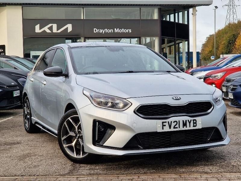 Grey Used 2021 Kia Ceed GT GT-Line Hatchback | £13,900 (Fair price) - Image 1/4