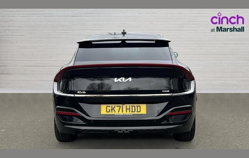 Used Kia EV6 GT-Line S 166 kW (226 HP) 2021 Black SUV