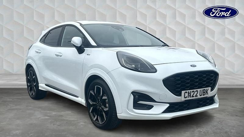Used Ford Puma ST-Line X 125 HP (91 kW) 2022 White SUV