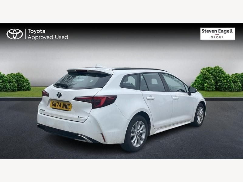 Used Toyota Corolla 120 HP (88 kW) 2024 White Estate