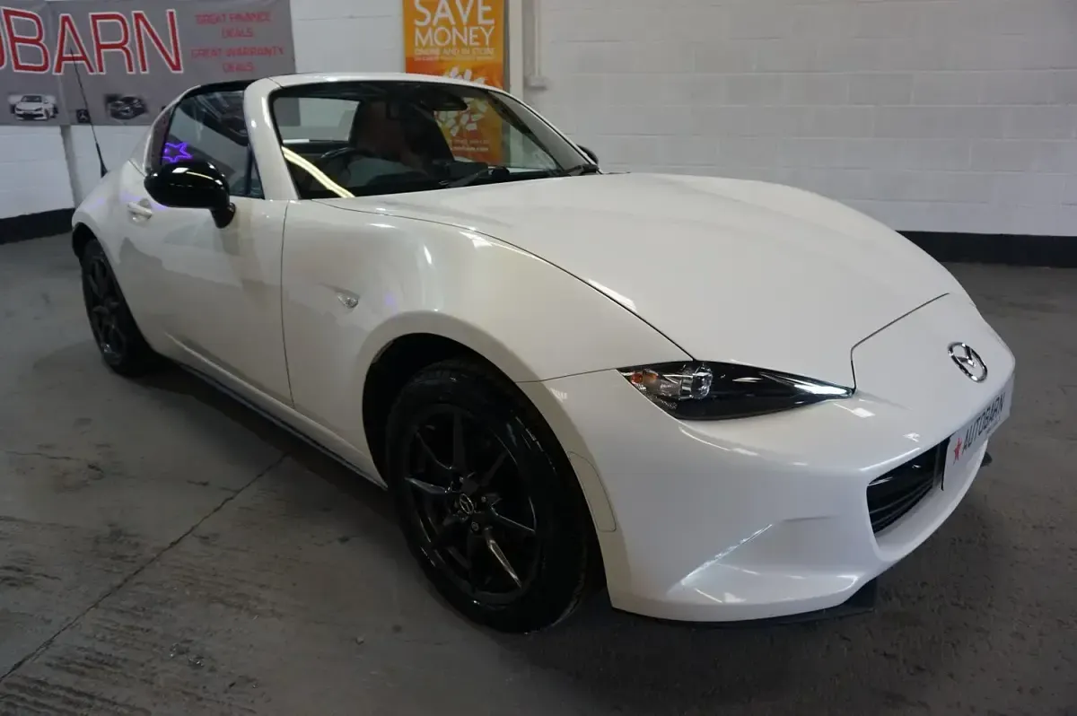 Used Mazda MX5 Inclusive 2018 White Cabriolet
