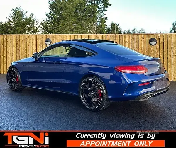 Used Mercedes C200 AMG Line Premium 2016 Blue Coupe