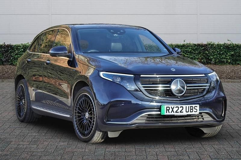Used Mercedes EQC400 AMG Line Premium Plus 300 kW (408 HP) 2022 Blue SUV