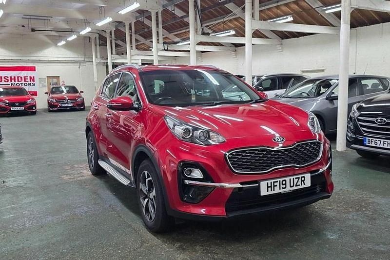 Used Kia Sportage 134 HP (98 kW) 2019 Red SUV
