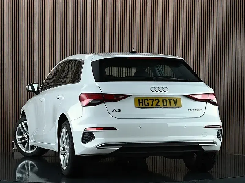 Used Audi A3 Sport 2022 White Sedan