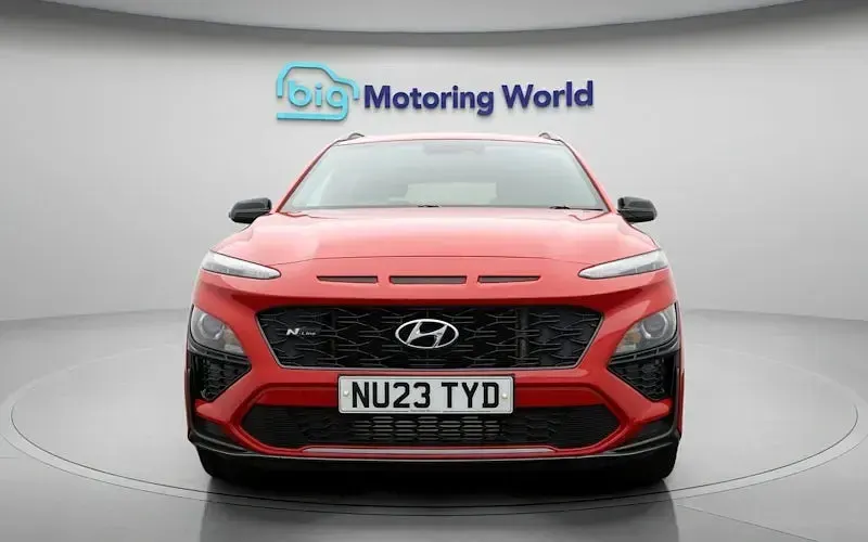 Used Hyundai Kona N Line 120 HP (88 kW) 2022 Red SUV