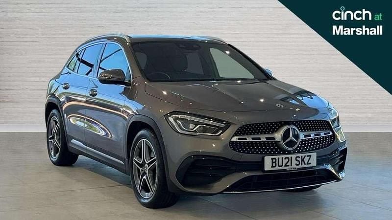 Grey Used 2021 Mercedes GLA200 AMG Line Premium SUV | £23,503 (Good price) - Image 1/4