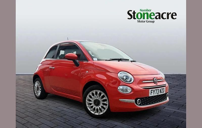 Orange Used 2023 Fiat 500 Hatchback | £10,495 (Fair price) - Image 1/4