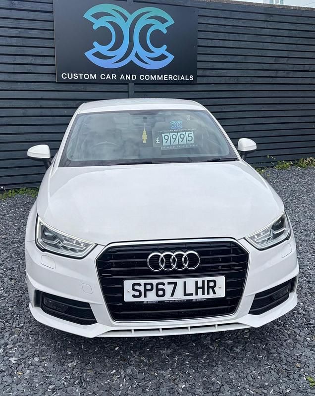 Used Audi A1 S-Line 2017 White Hatchback