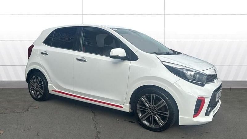 Used Kia Picanto GT-Line S 101 HP (74 kW) 2020 White Hatchback