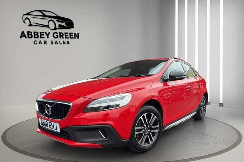 Red Used 2018 Volvo V40 CC Plus Estate | £5,595 (Super price) - Image 1/1
