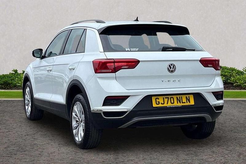 Used VW T-Roc SE 115 HP (84 kW) 2020 White SUV