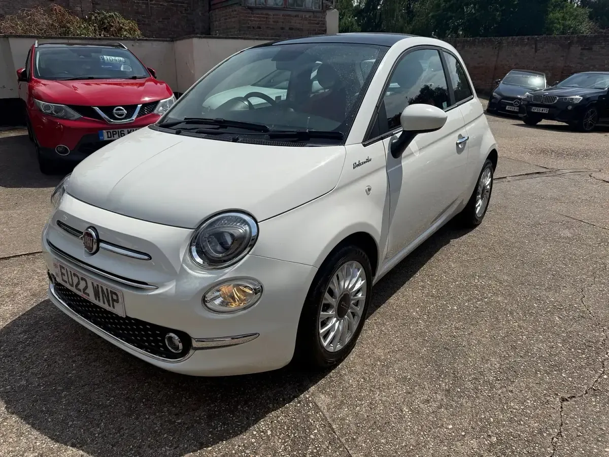 Used Fiat 500 Dolcevita 2022 White Hatchback