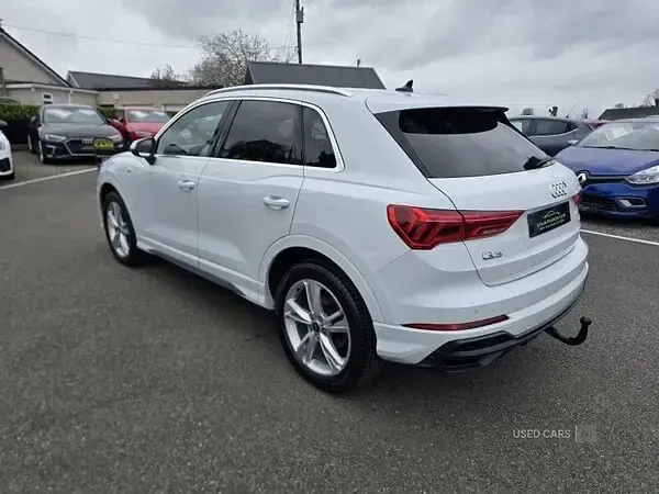Used Audi Q3 S-Line 150 HP (110 kW) 2021 White SUV