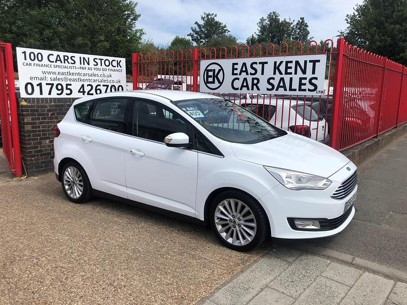 Used Ford C-MAX Titanium 120 HP (88 kW) 2016 White MPV