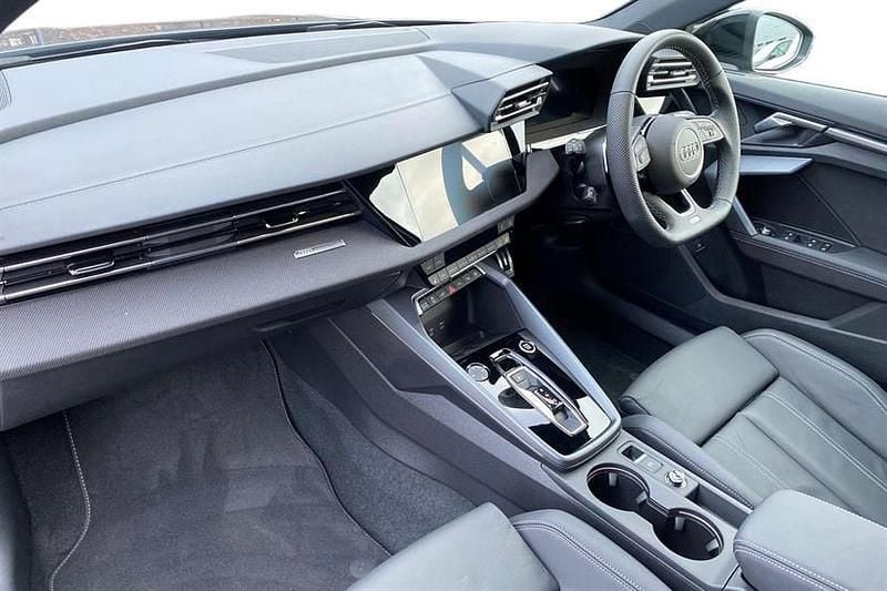 New Audi A3 e-tron Black Edition 204 HP (150 kW) 2025 Navarra blue Hatchback