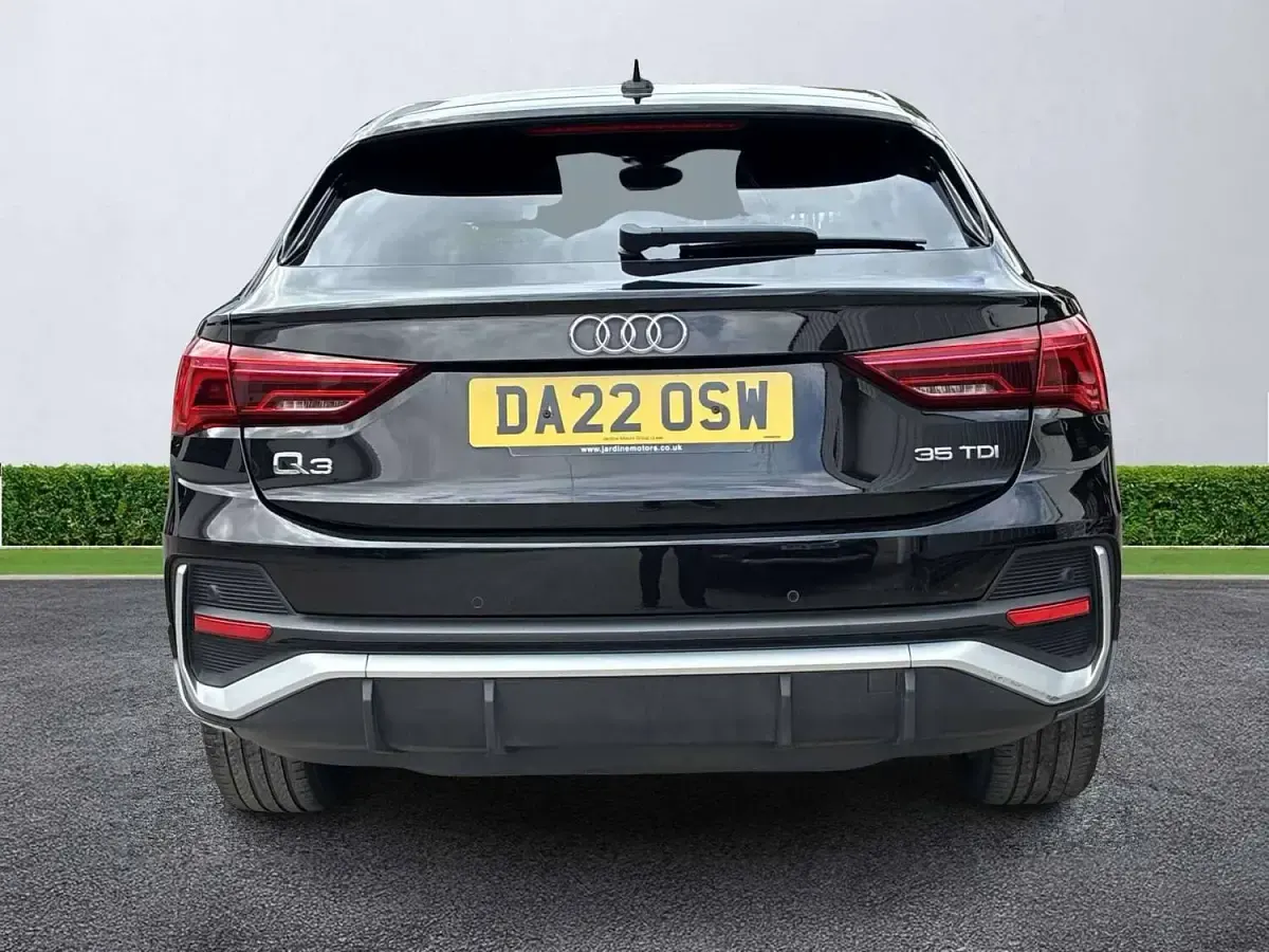 Used Audi Q3 S-Line 150 HP (110 kW) 2022 Black SUV