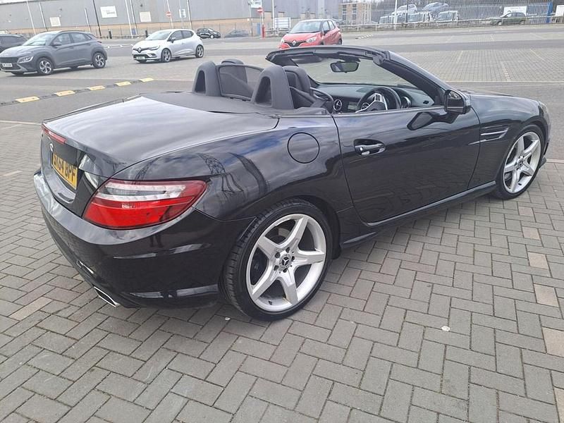 Used Mercedes SLK250 AMG 204 HP (150 kW) 2014 Black Cabriolet