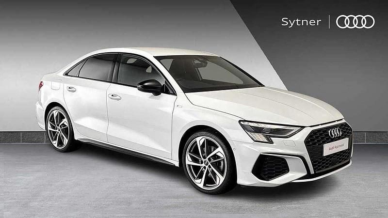 White Used 2022 Audi A3 Comfort Sedan | £25,000 (A bit pricey) - Image 1/4