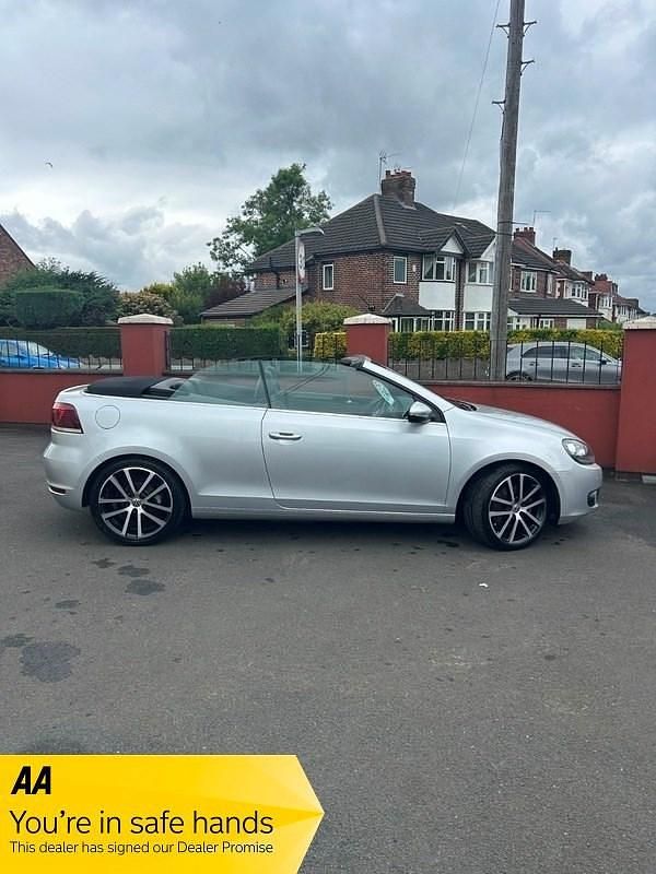 Used VW Golf Cabriolet GT 140 HP (102 kW) 2012 Silver Cabriolet