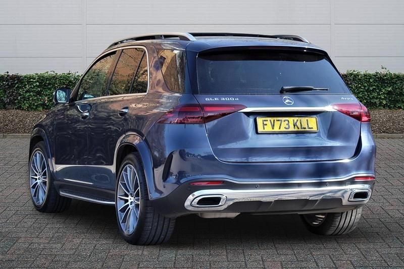 Used Mercedes GLE300 AMG line 2024 Blue Estate