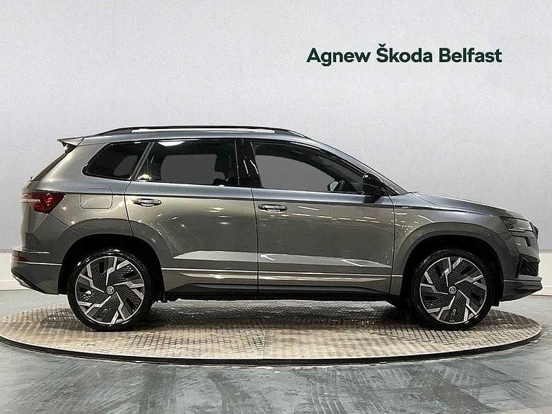 Used Skoda Karoq SportLine 110 HP (80 kW) 2022 Graphite grey metallic SUV