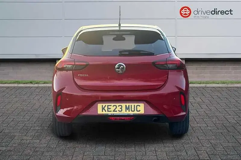 Used Vauxhall Corsa 75 HP (55 kW) 2023 Red Hatchback