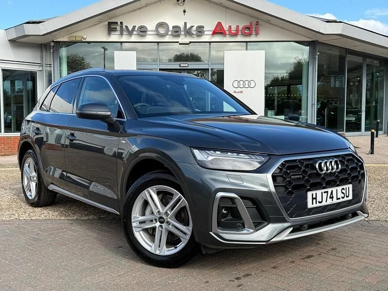 Grey Used 2024 Audi Q5 S-Line SUV | £39,490 (Fair price) - Image 1/4