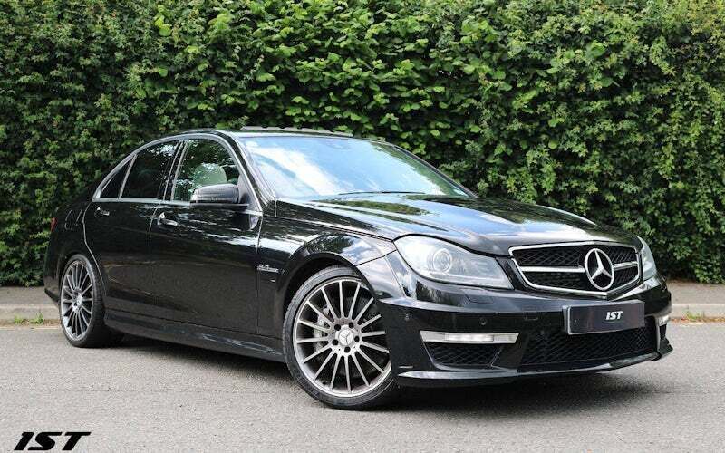 Black Used 2013 Mercedes C63 AMG AMG Sedan | £20,995 (Fair price) - Image 1/4