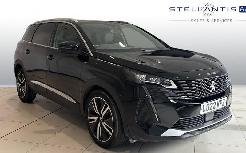 Used Peugeot 5008 Premium 131 HP (96 kW) 2022 Black SUV