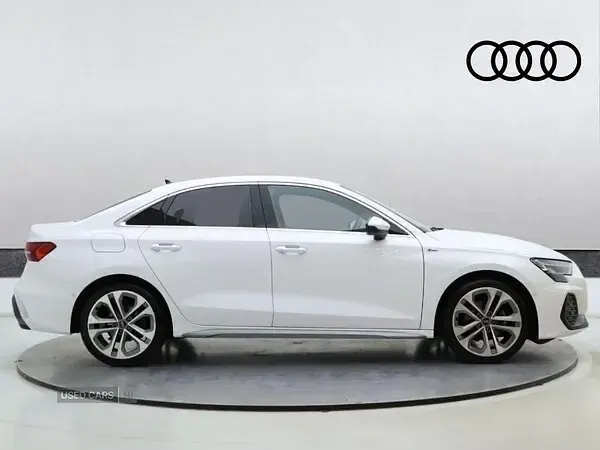 Used Audi A3 S-Line 150 HP (110 kW) 2025 White Sedan