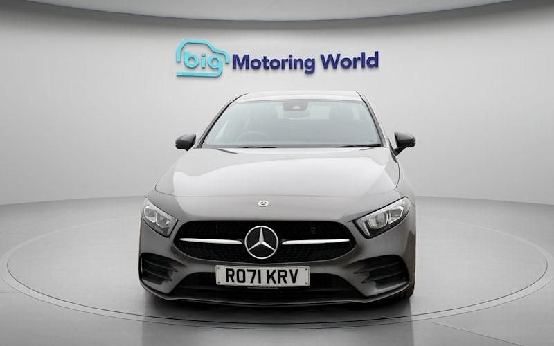 Used Mercedes A250 AMG line 259 HP (190 kW) 2021 Grey Sedan
