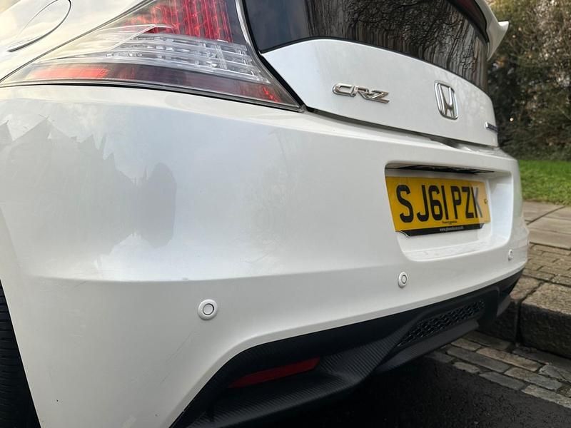 Used Honda CR-Z Hybrid 2011 White Coupe