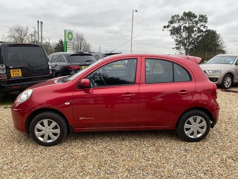 Used Nissan Micra 2013 Red Hatchback