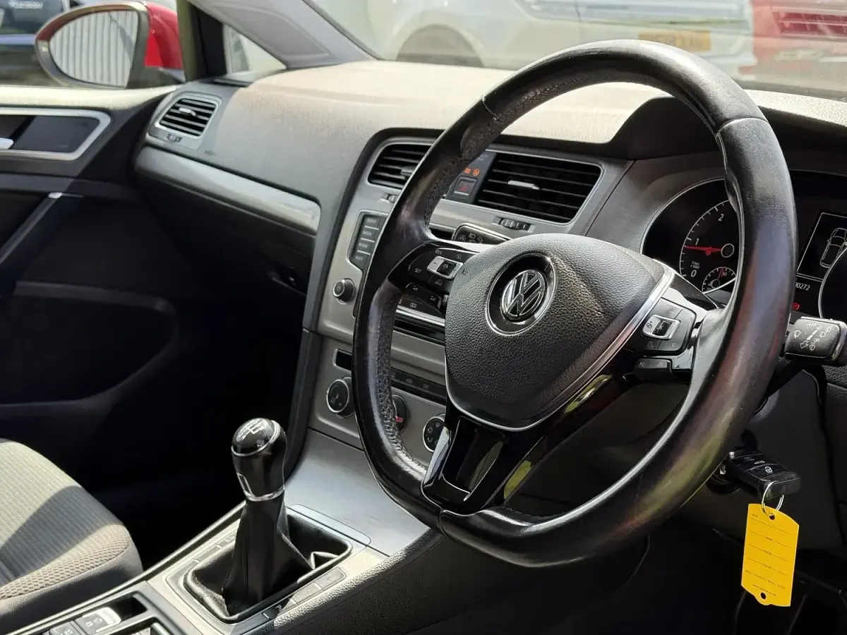 Used VW Golf VII Match 2015 Red Hatchback