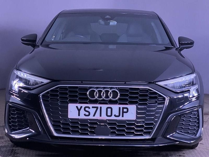 Used Audi A3 Sportback S-Line 150 HP (110 kW) 2022 Black Hatchback