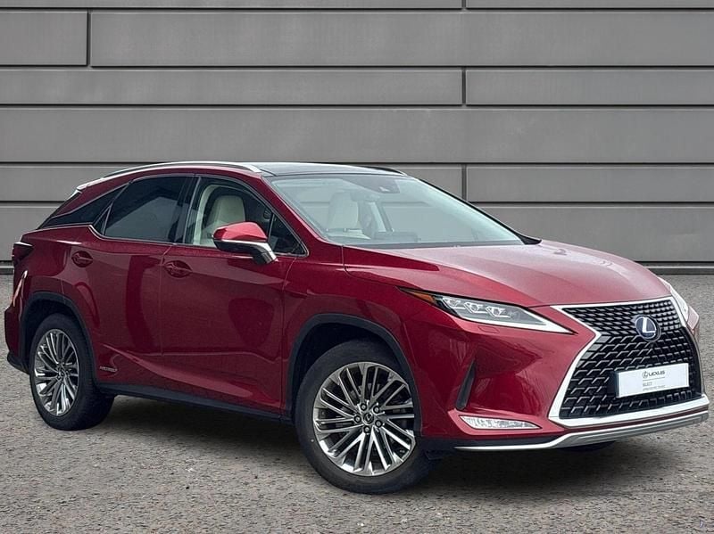 Red Used 2019 Lexus RX450h SUV | £31,450 (Expensive) - Image 1/4