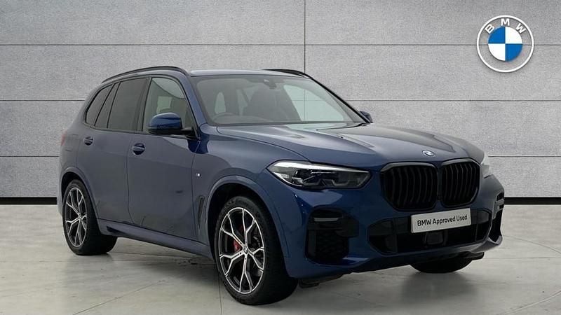 Used BMW X5 M Sport 282 HP (207 kW) 2022 Blue SUV
