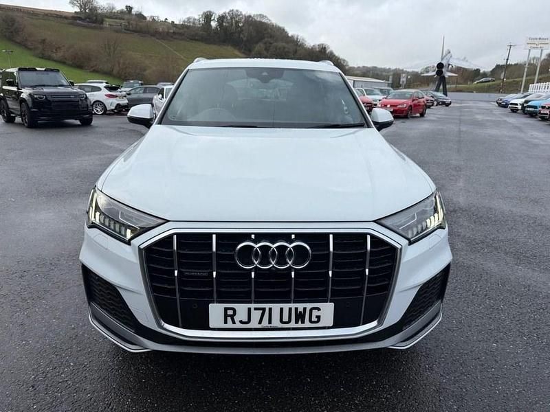 Used Audi Q7 S-Line 286 HP (210 kW) 2022 White SUV