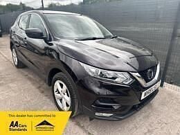 Black Used 2019 Nissan Qashqai Acenta Premium SUV | £9,195 (Super price) - Image 1/2
