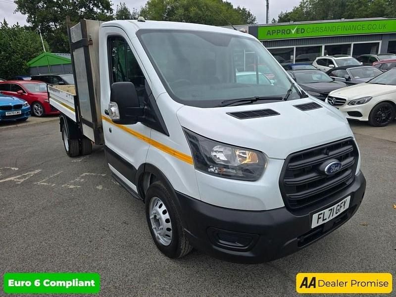 Used Ford Transit 130 HP (95 kW) 2021 White Cabriolet