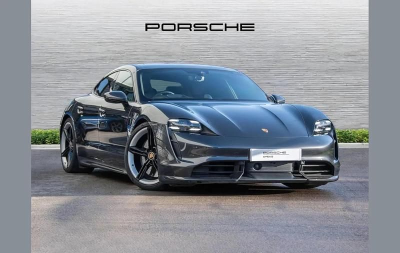 Grey Used 2023 Porsche Taycan Sedan | £74,849 (Expensive) - Image 1/4