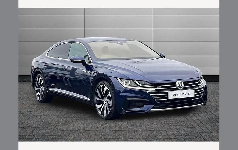 Used VW Arteon R-line 150 HP (110 kW) 2019 Atlantic blue Hatchback