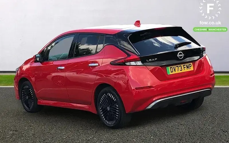 Used Nissan Leaf 360º 160 kW (218 HP) 2022 Red Hatchback