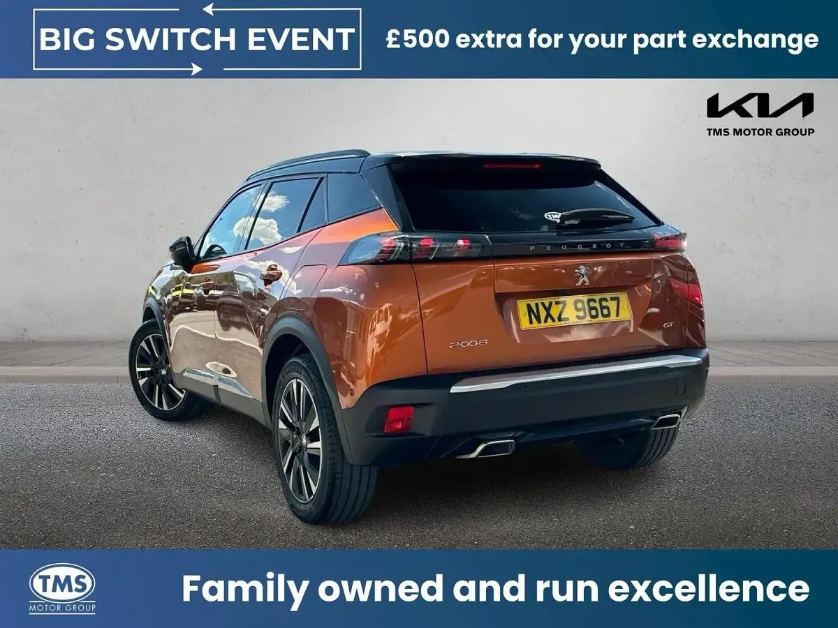 Used Peugeot 2008 Premium 130 HP (95 kW) 2021 Orange SUV