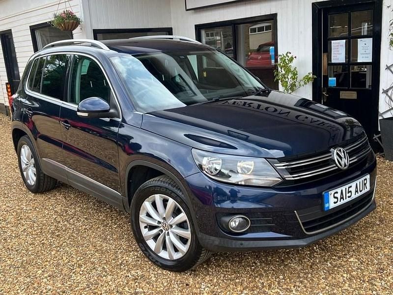 Blue Used 2015 VW Tiguan Match SUV | £8,499 (Fair price) - Image 1/4