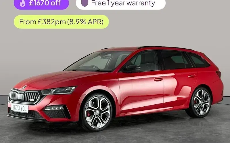 Used Skoda Octavia vRS 245 HP (180 kW) 2024 Estate