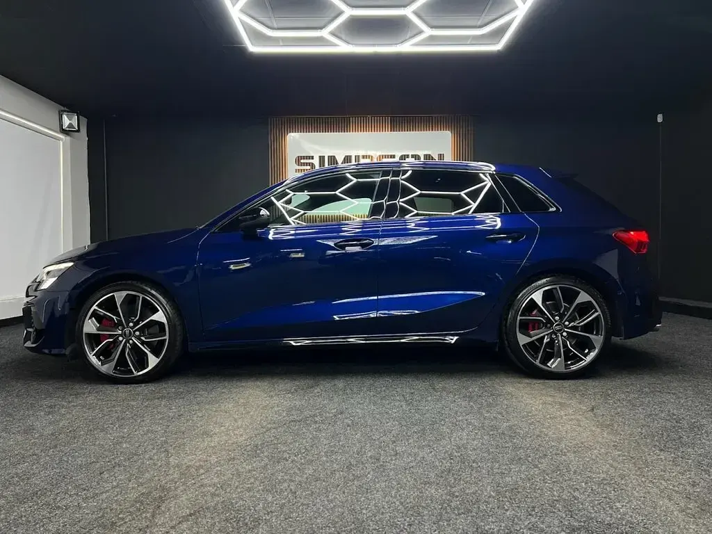 Used Audi S3 Sportback Business 310 HP (228 kW) 2023 Blue Hatchback